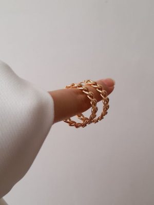 گوشواره طرح طلا
