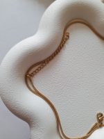 گردنبند نازک ماری طلایی
